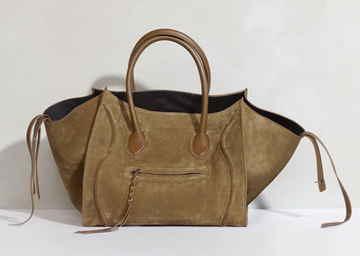 celine small leather messenger bag - celine suede handbag